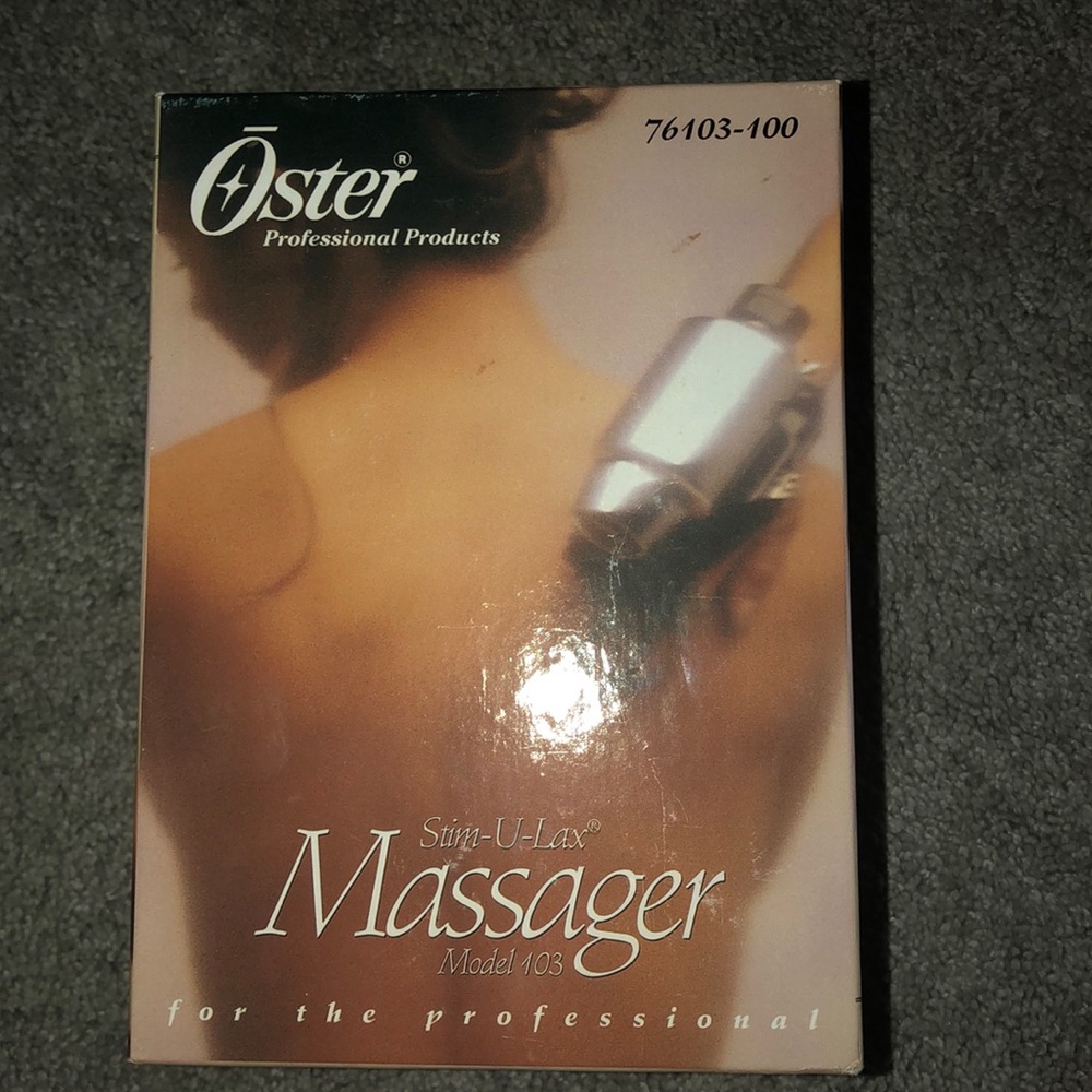 Stim-u-lax massager